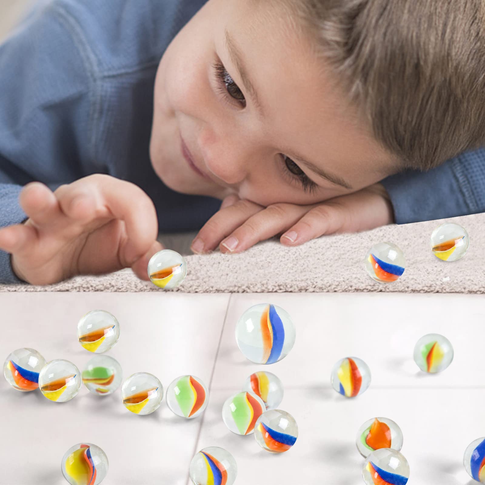 POPLAY 61PCS Marble Run Game Set for Kids - STEM Learning Toys with Gift Box, Marble Maze Building Kit for Classroom Activities & DIY Crafts - Perfect for Birthday Gifts & Educational Play
