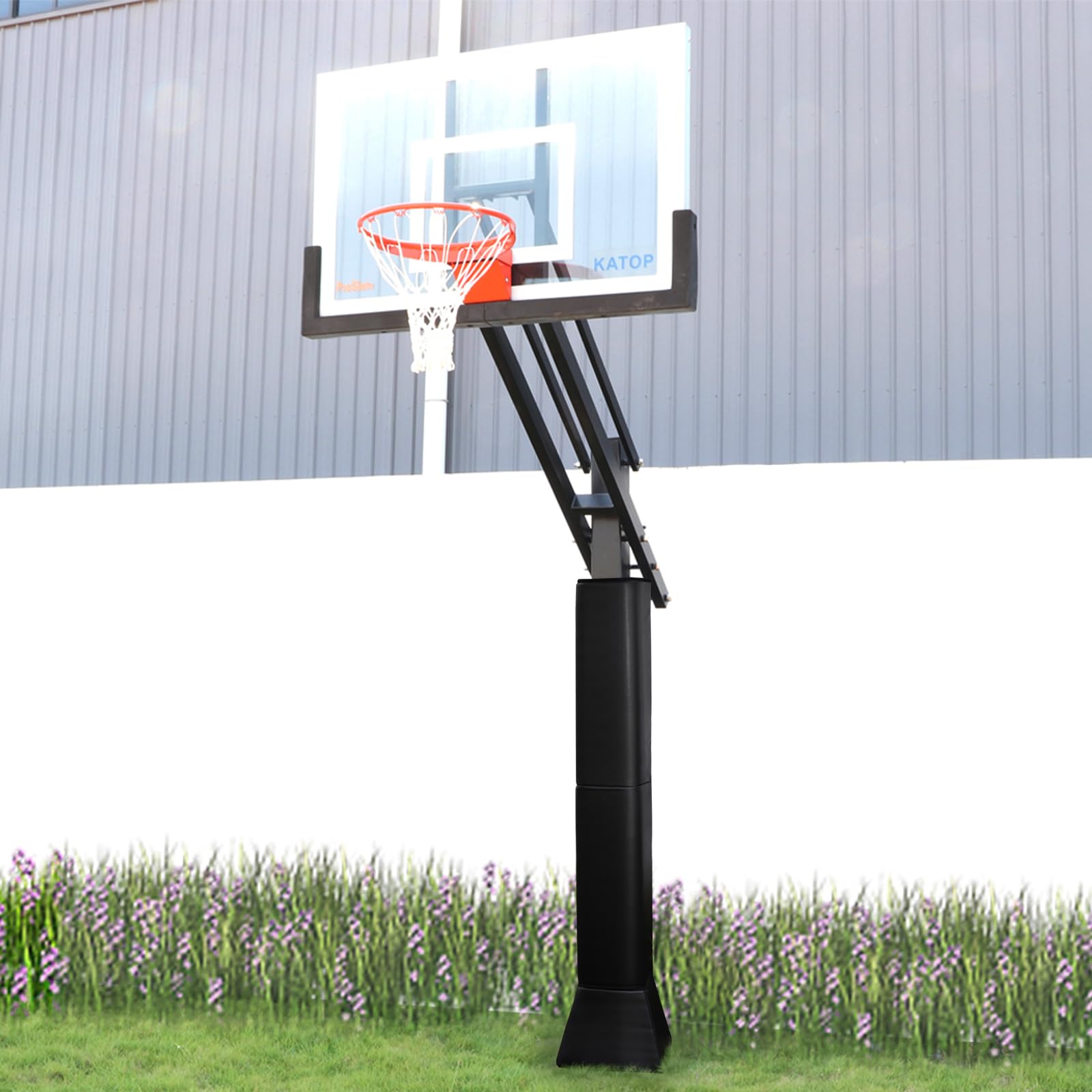 **Katop Square Basketball Pole Pad - Heavy Duty 5
