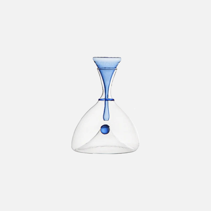 Premium Aladino Wine Decanter Aerator - Elegant Glass Carafe for Red Wine, Enhances Flavor & Aroma - Perfect for Dinner Parties, Gifts & Wine Tasting Events