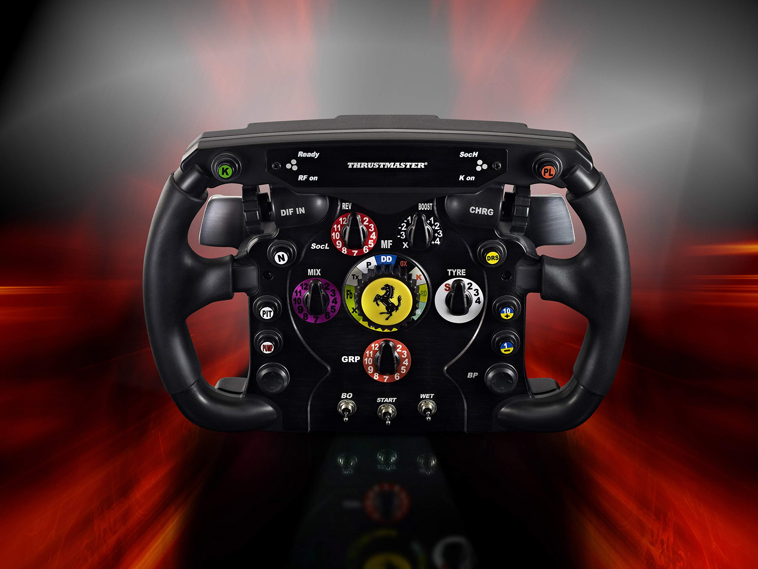 Thrustmaster F1 Racing Wheel for PS5, PS4, Xbox Series X/S, One & PC - Official Licensed Formula 1 Steering Wheel with Force Feedback - Perfect for Sim Racing, Gaming & Esports Competitions