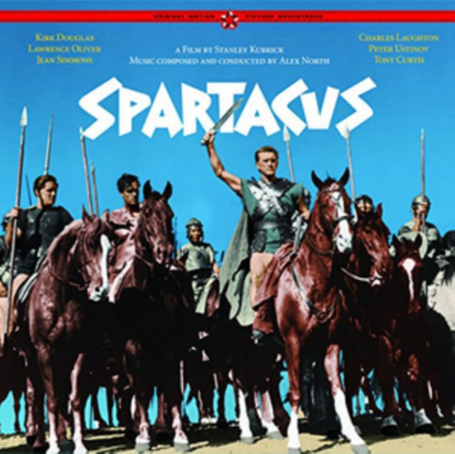 Alex North LP Spartacus Soundtrack - Original Motion Picture Score Vinyl Record - Perfect for Movie Nights & Classical Music Collectors
