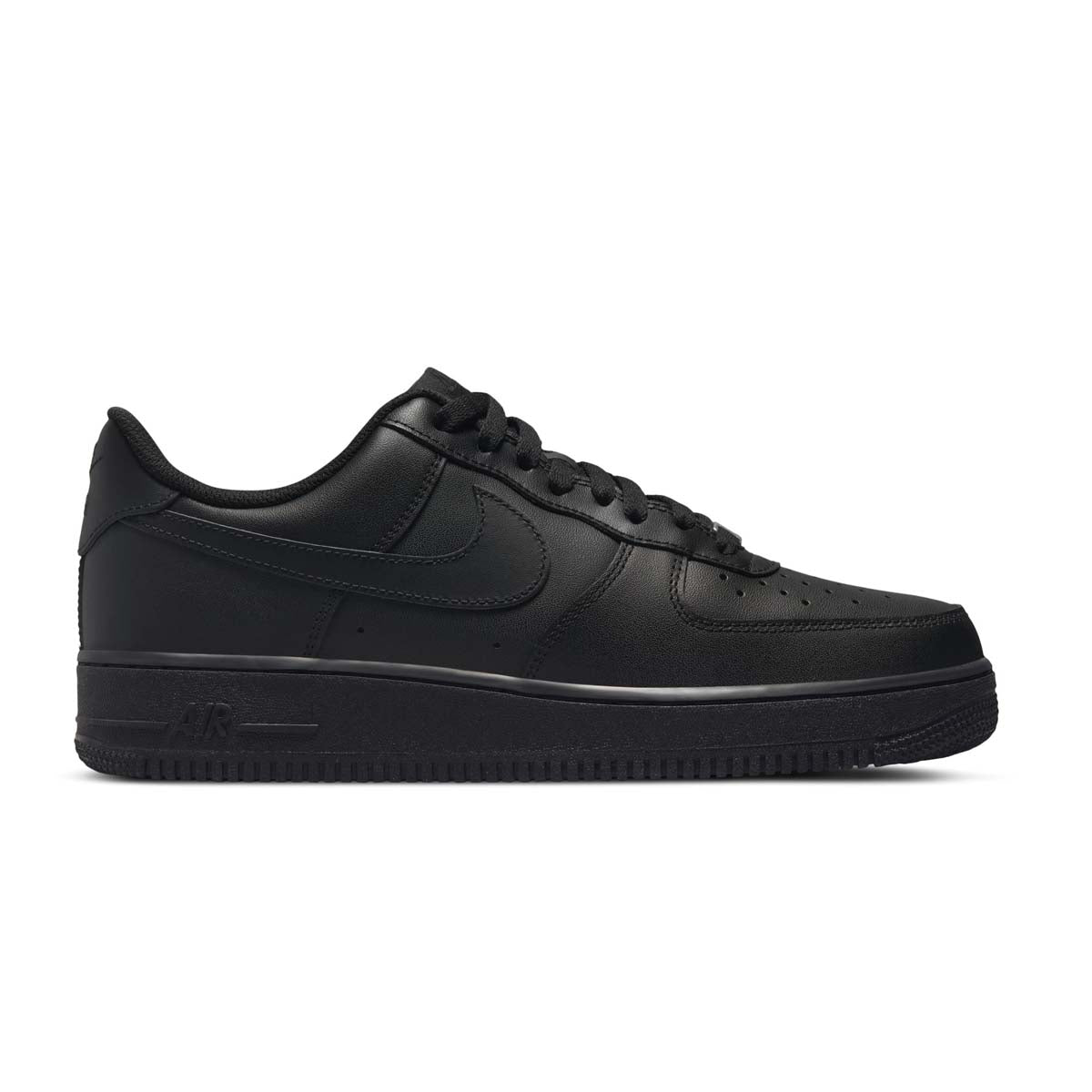 Nike Air Force 1 '07 Triple Black Sneakers - Men's/Women's Basketball Shoes for Casual Wear, Street Style & Everyday Comfort