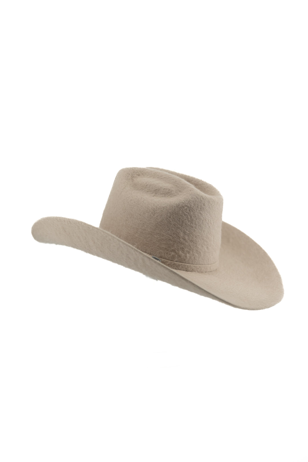 Rock'em 10X Silverbelly Grizzly Fur Open Crown Felt Cowboy Hat for Men – Western Rodeo, Ranch Work & Outdoor Adventures