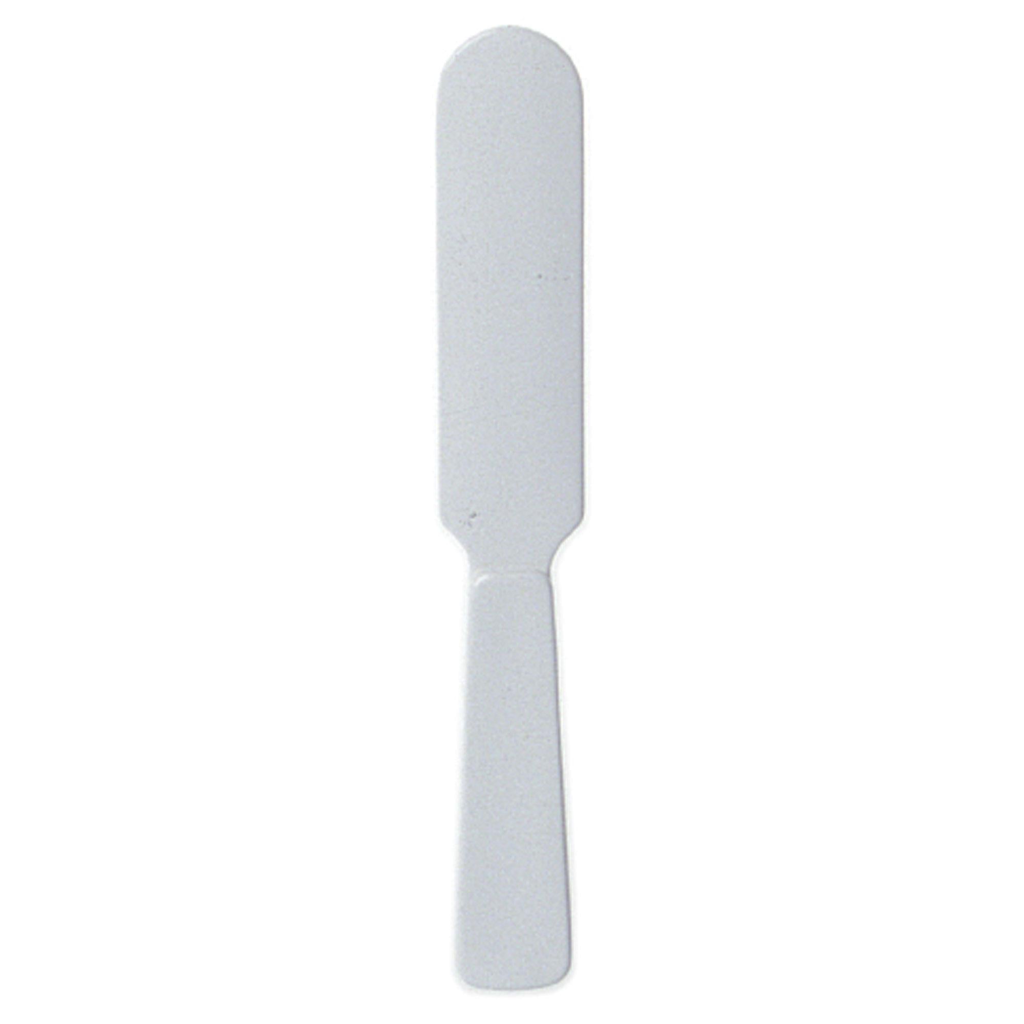 6-Pack Plastic Rectangular Applicators - Multipurpose Cosmetic Spatulas for Makeup, Skincare & Nail Art - Ideal for Salons, DIY Beauty & Professional Use