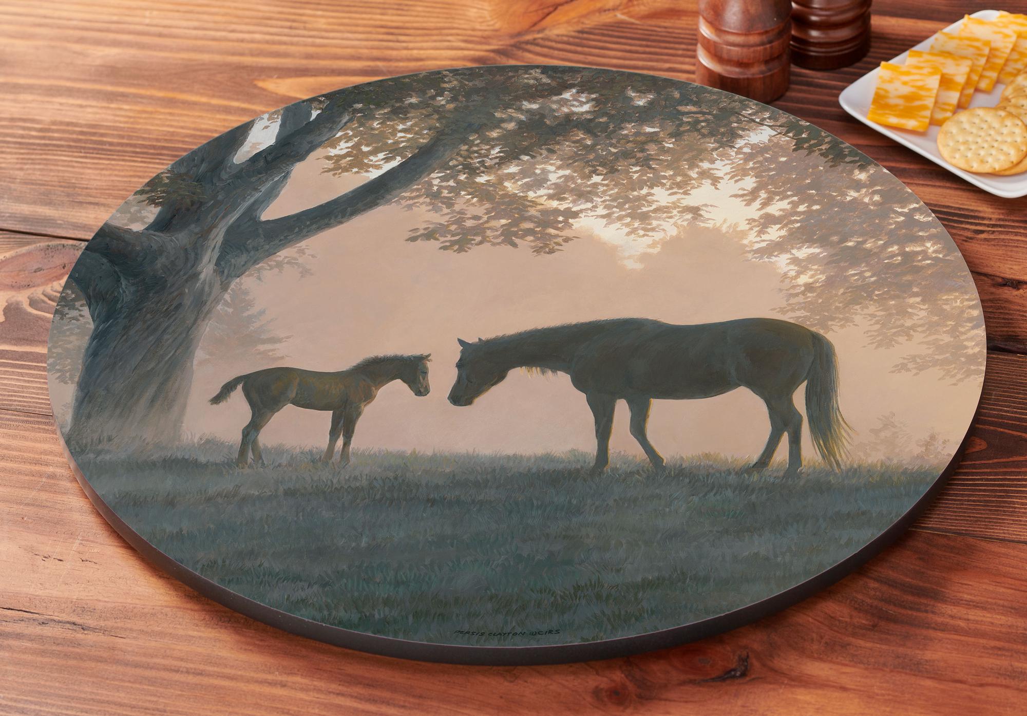 Dawn's First Light Horse Figurine - Handcrafted Collectible for Equestrian Lovers | Perfect for Home Decor, Office Display & Gift Giving