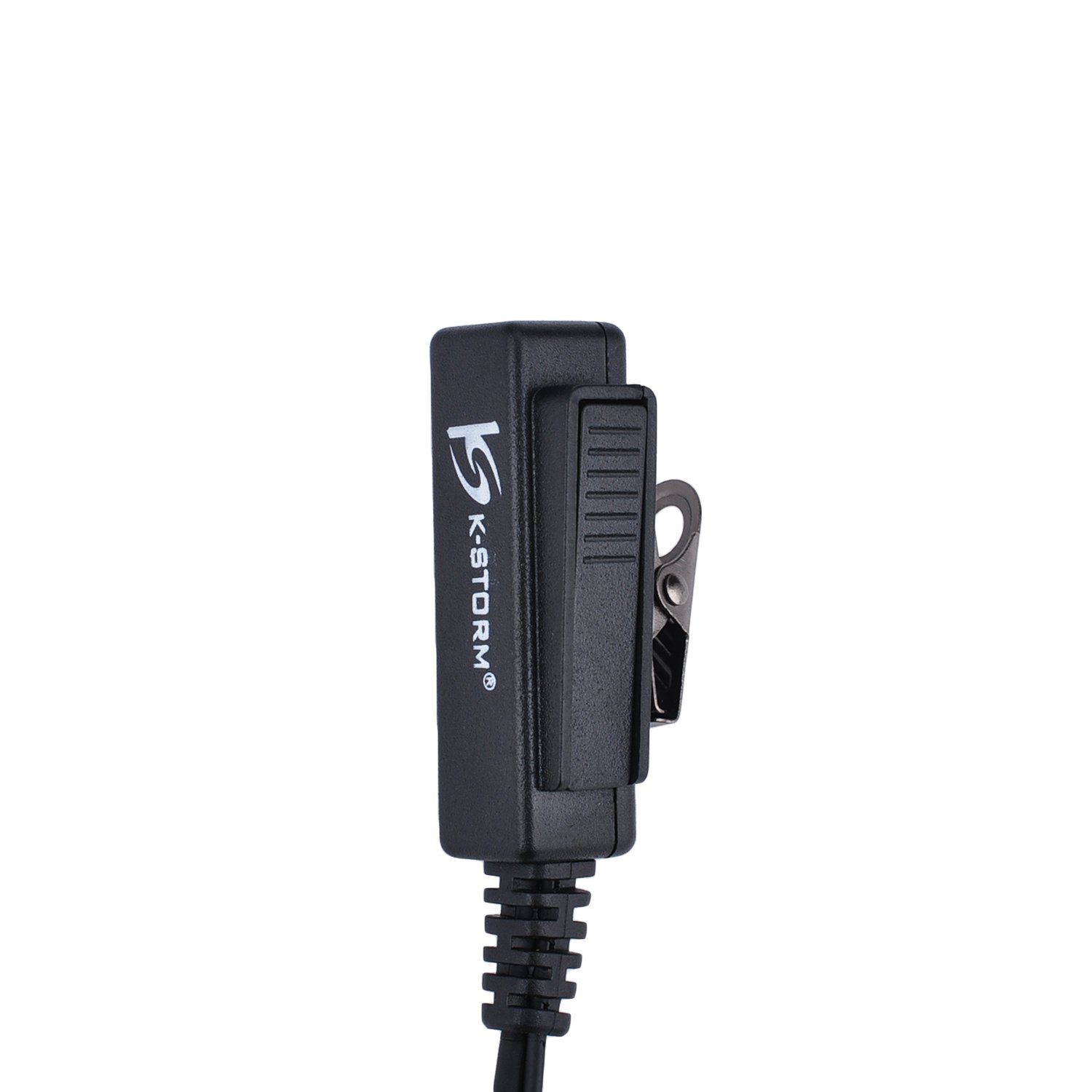 Covert Acoustic Tube Walkie Talkie Earpiece with Microphone - 2 Pin Kenwood Two Way Radio Compatible Surveillance Headset for Security, Event Staff & Discreet Communication