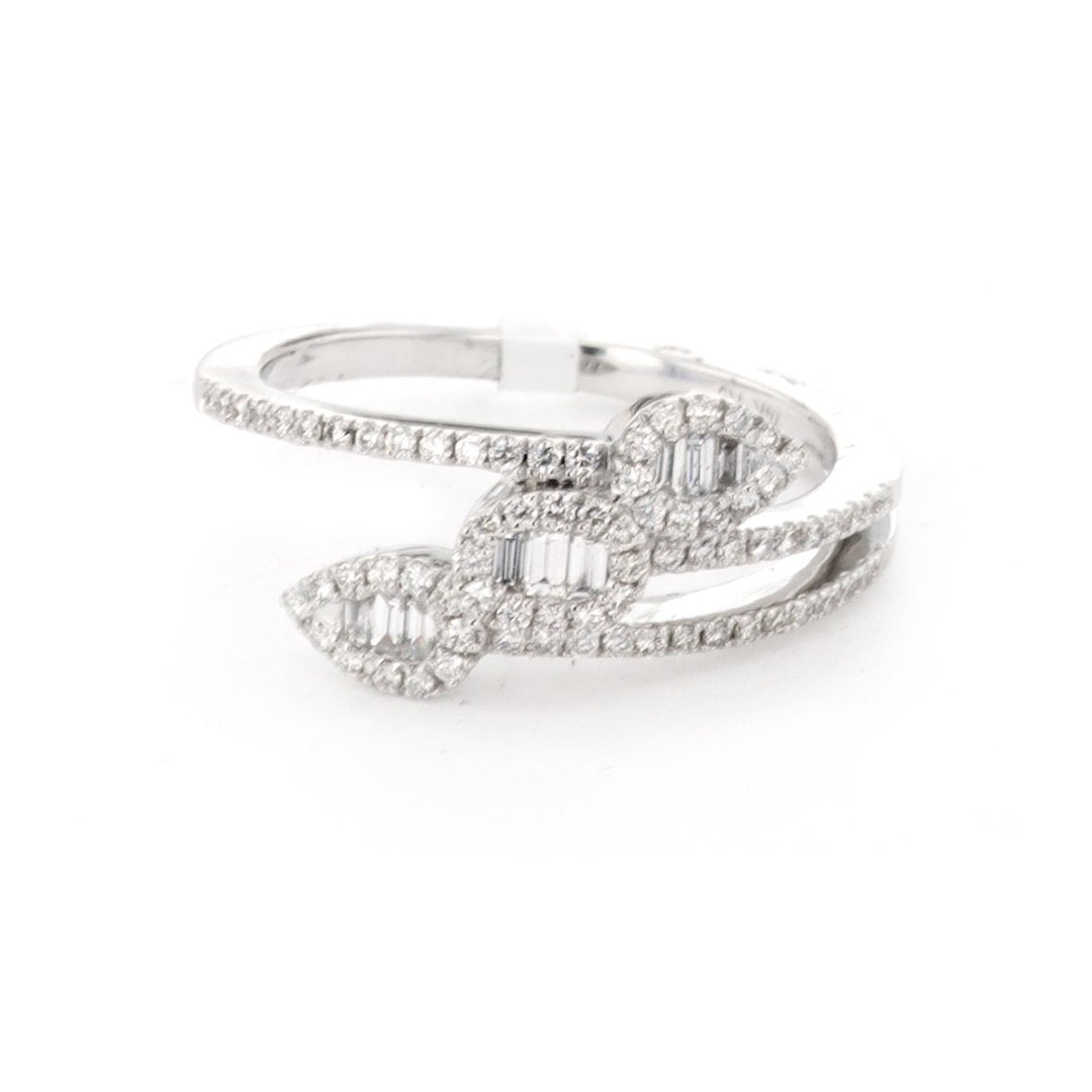 0.40 Carat Diamond Band Ring for Women - Dainty Stackable Wedding & Anniversary Jewelry Gift - Perfect for Everyday Wear & Special Occasions