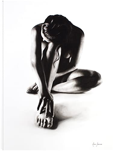Nude Woman Charcoal Study 41