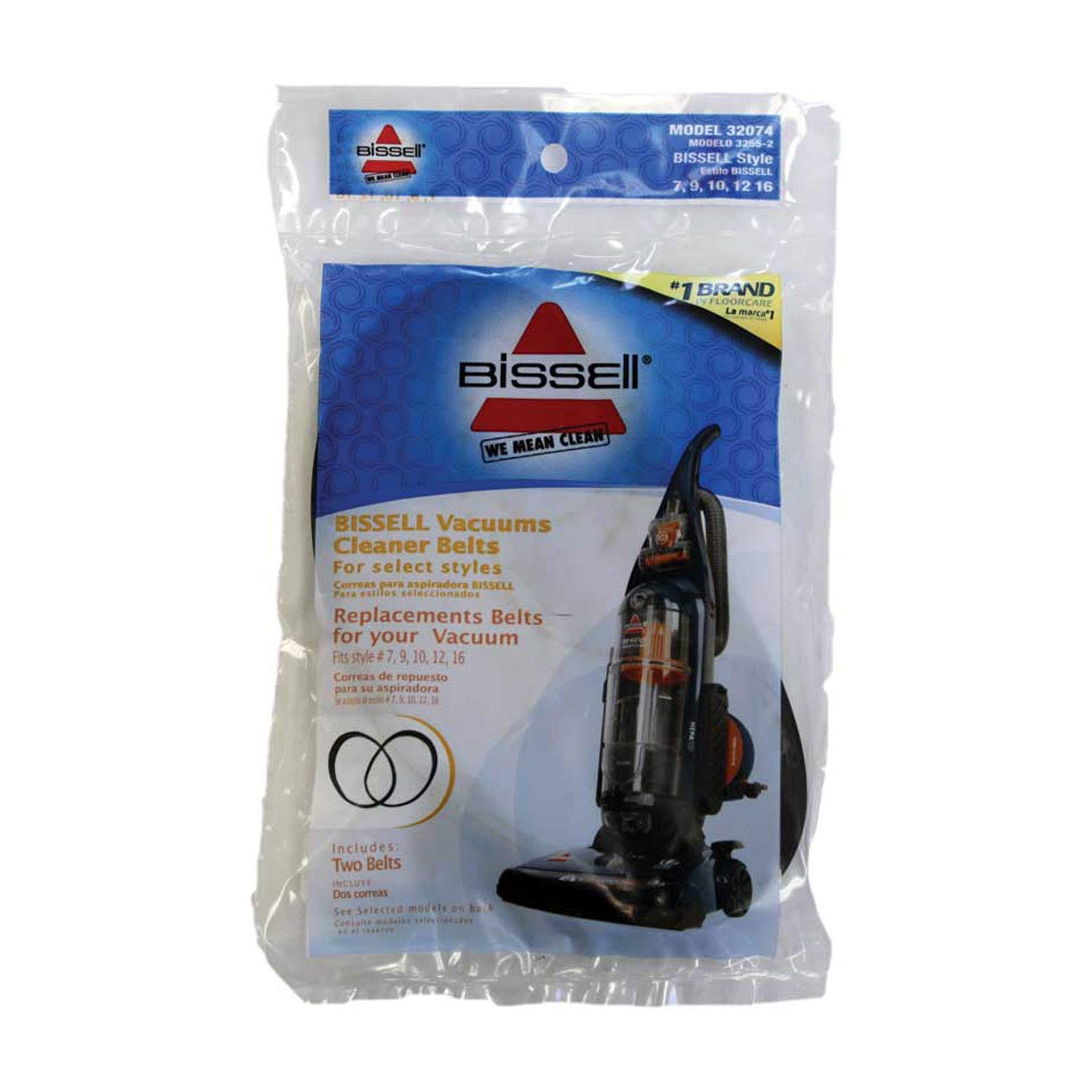 Bissell Vacuum Cleaner Belt Replacement Part - Compatible with Select Bissell Models | Durable & Long-Lasting | Perfect for Home Cleaning & Pet Hair Removal