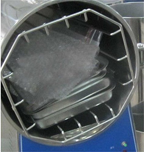 24L Portable Stainless Steel High Pressure Steam Autoclave Sterilizer for Lab Table Top - Medical, Dental, Tattoo Equipment Sterilization (USA)