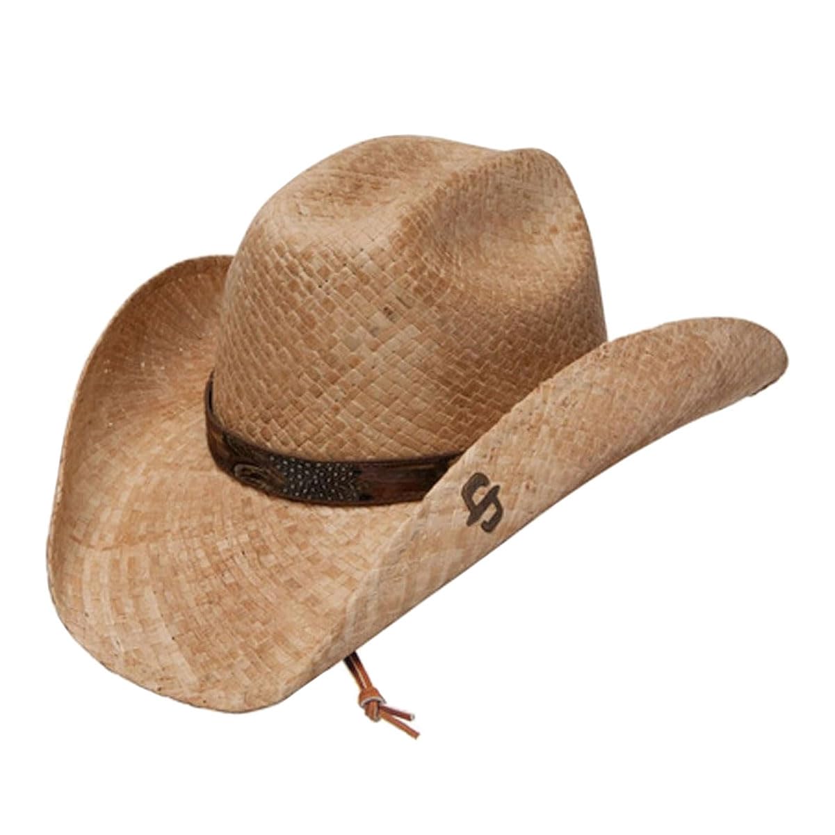 Stetson River Run Shapeable Straw Cowboy Hat for Men & Women - Breathable Summer Outdoor Hat for Hiking, Beach, and Country Music Festivals