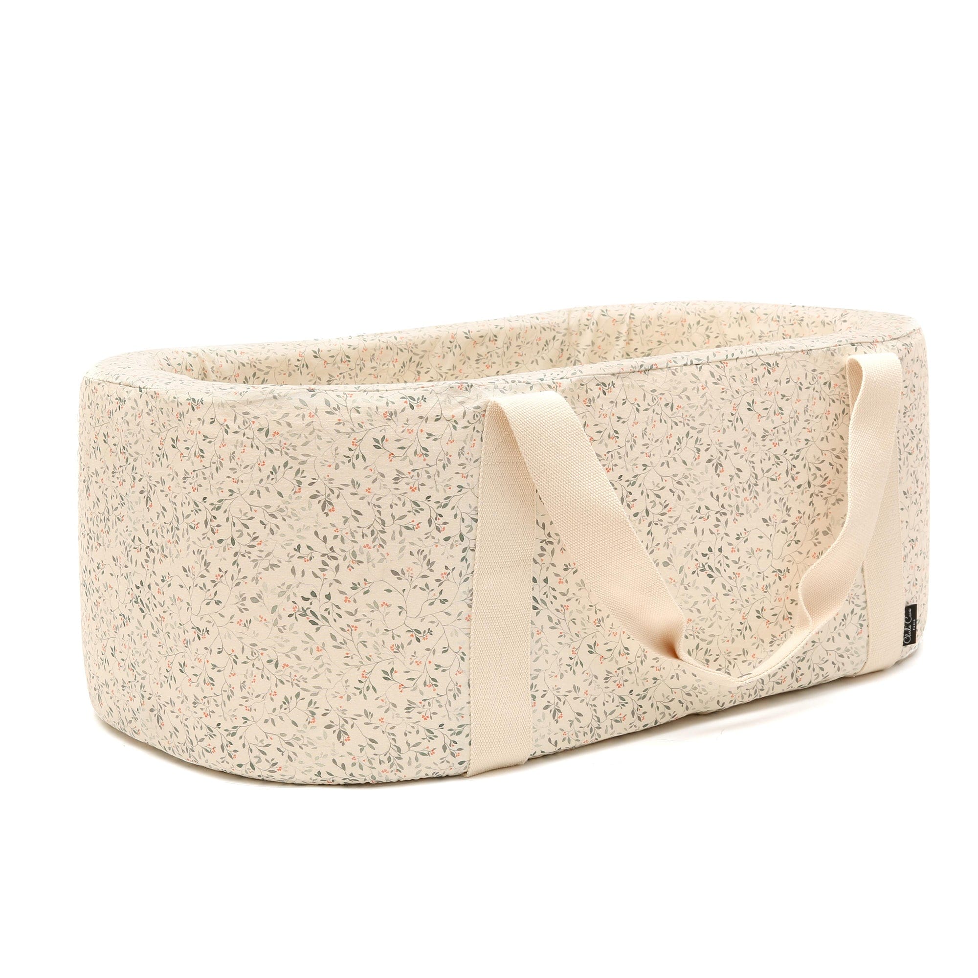Charlie Crane Kuko Moses Basket - Portable Baby Bassinet for Newborns & Infants - Lightweight & Stylish Nursery Essential for Home, Travel & On-The-Go Parenting