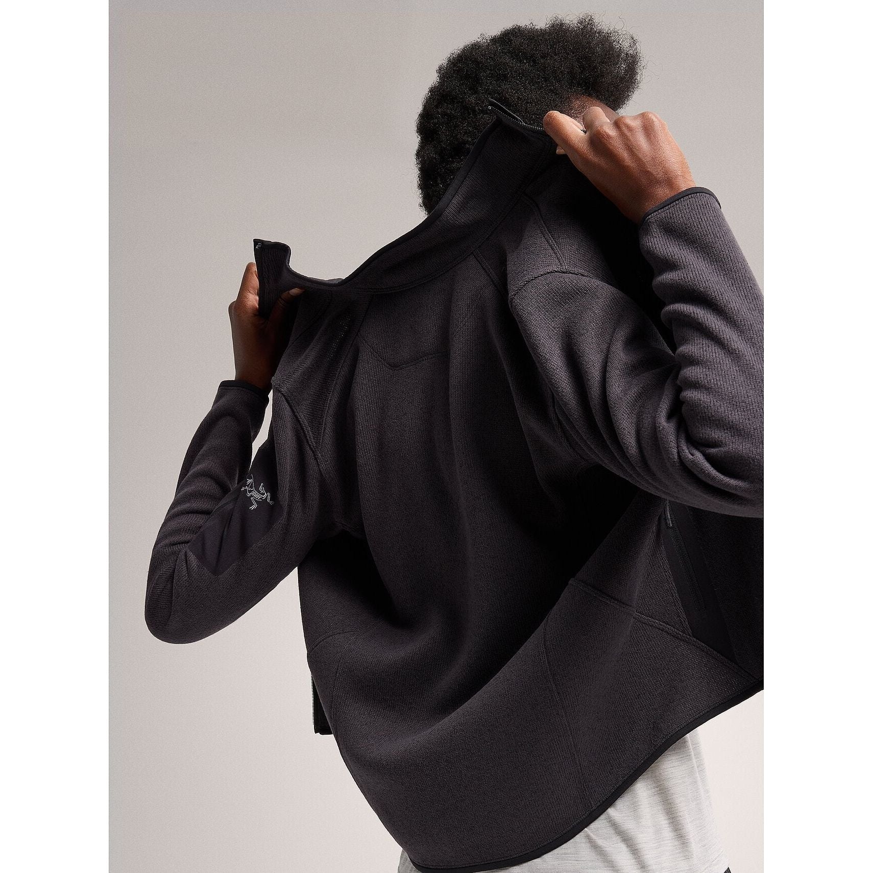 Arc'teryx Women's Covert Cardigan Fleece Jacket - Lightweight Warm Zip-Up Sweater for Hiking, Travel & Outdoor Activities