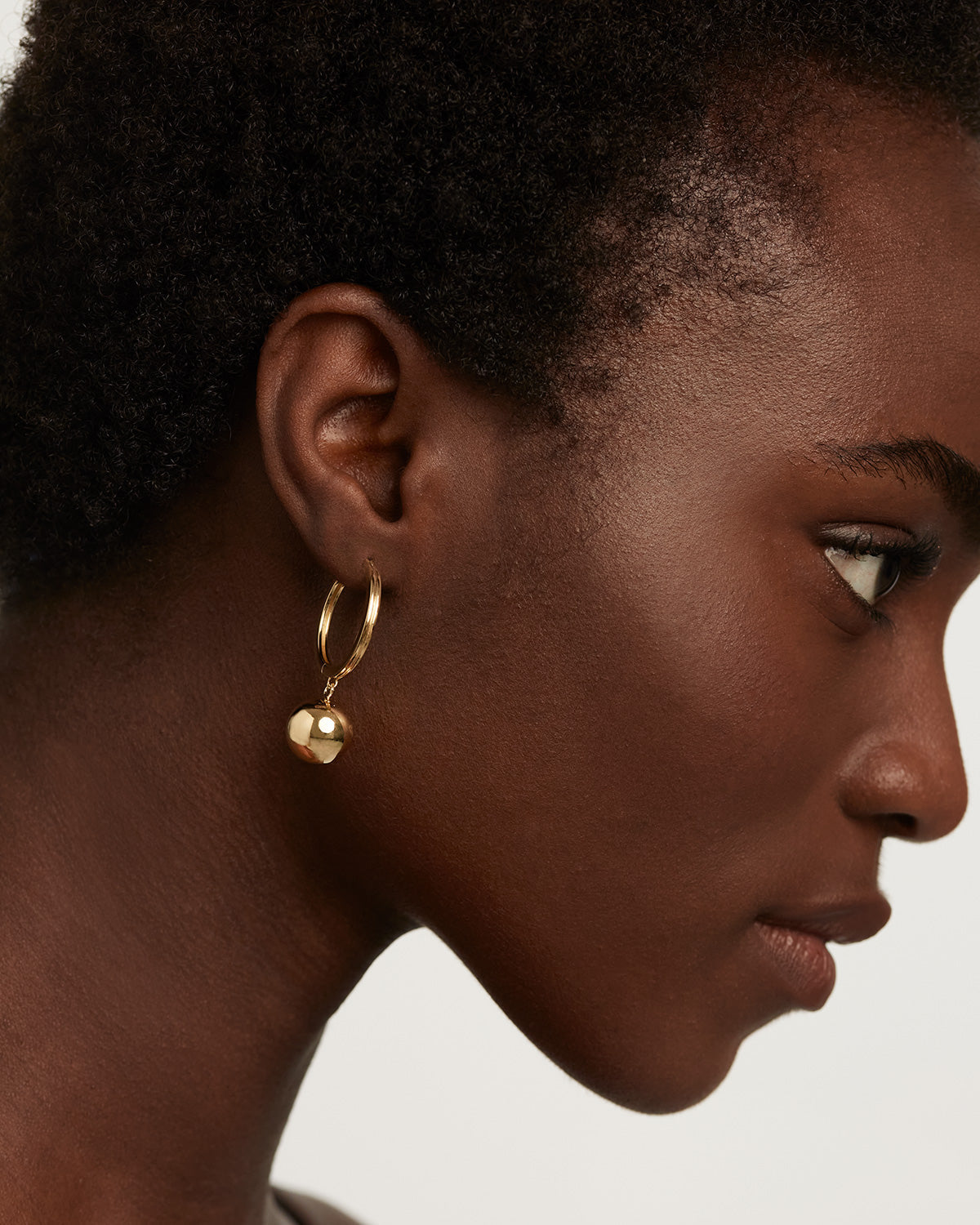 Space Age Gold Earrings for Women - Trendy Geometric Hoop Earrings - Perfect for Parties, Weddings & Everyday Wear