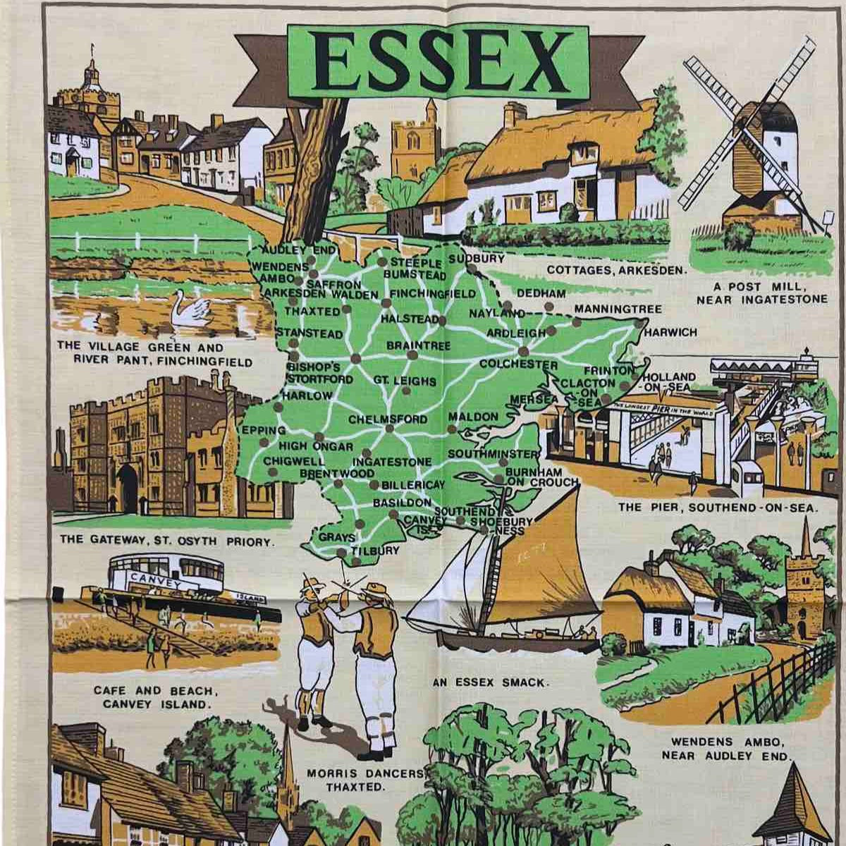 Premium Essex Cotton Tea Towel Set - Ultra Absorbent Kitchen Towels for Dishes & Cleaning - Soft, Durable & Eco-Friendly - Perfect for Kitchen, Dining & Hosting Gifts
