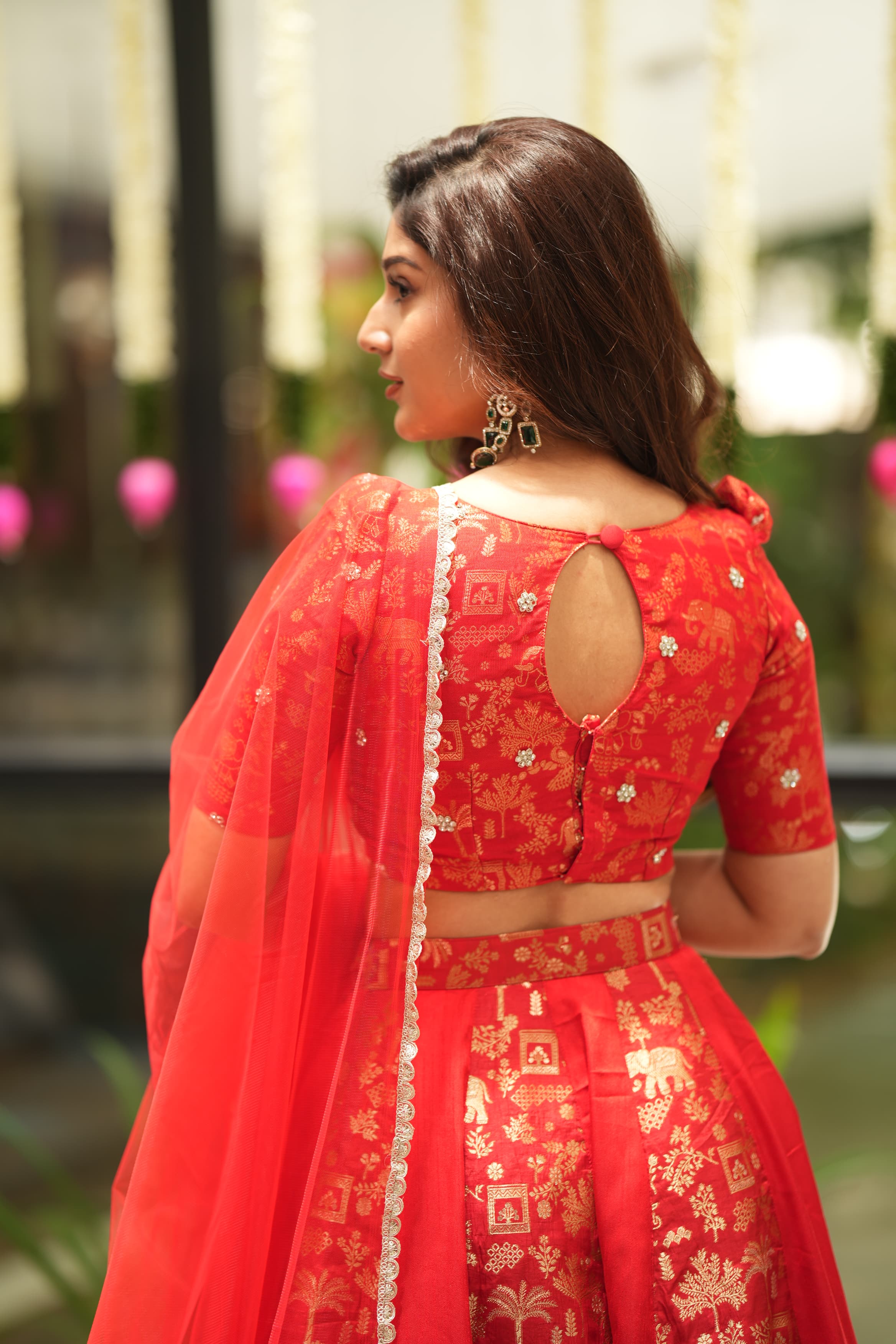 Premium Banarasi Lehenga Choli Set for Women | Traditional Indian Bridal Wear | Wedding, Festivals & Special Occasions