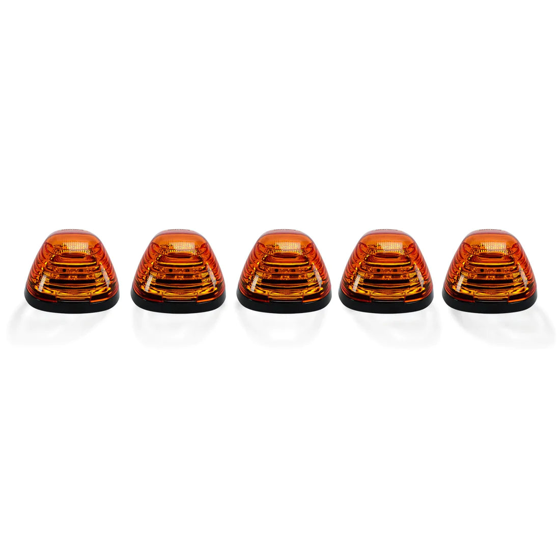 Ford Super Duty 1999-2016 5-Piece Cab Roof Light Kit - Amber Xenon Bulbs with OEM Style Lens | Direct Replacement for Factory Lights | Perfect for Truck Upgrades & Night Driving Safety
