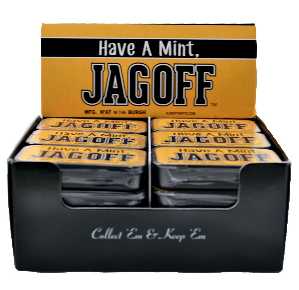 Mints Jag Off 24-Pack Display - Fresh Breath Mints for Office, Car & Travel | Bulk Mint Candy for Home, Work & On-the-Go