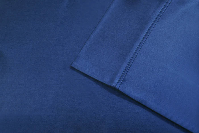 Luxury 700 Thread Count Egyptian Cotton Pillowcase Set - Ultra Soft & Breathable Bedding for Side Sleepers & Hot Sleepers - Perfect for Master Bedroom, Guest Room & Hotel Use