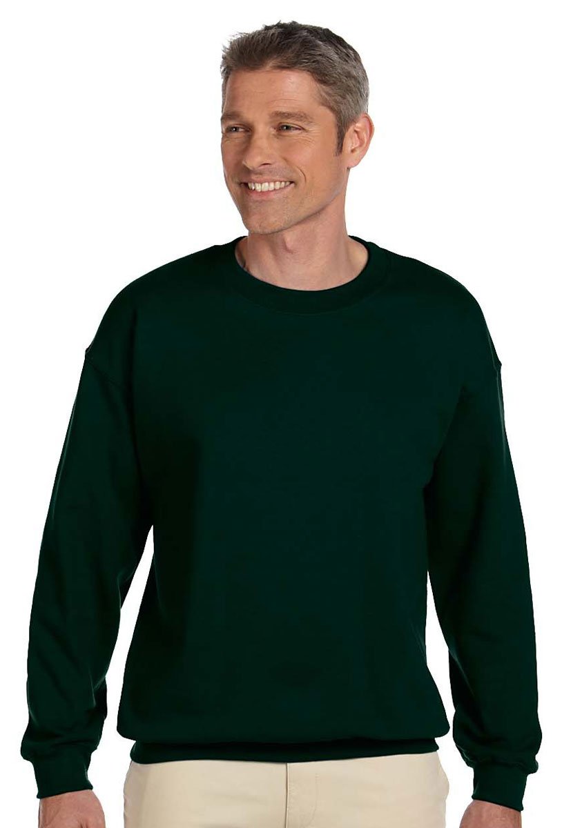 Hanes Men's Heavyweight Fleece Crewneck Sweatshirt - Soft Cotton Pullover for Casual Wear, Gym & Outdoor Activities