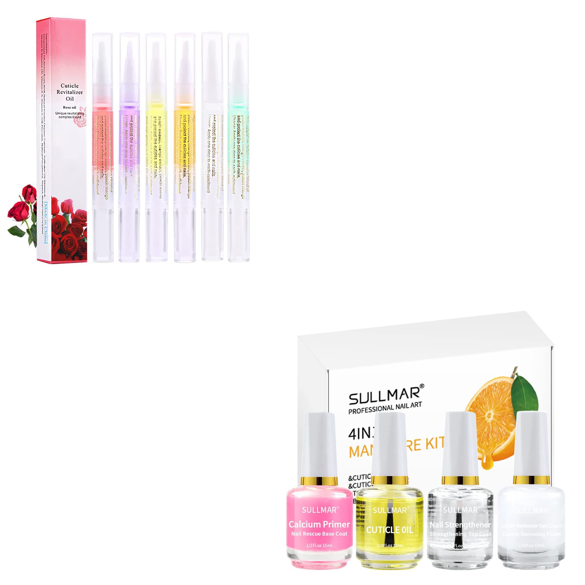 Nail Cuticle Oil Pen - Nourishing Nail Care Kit for Dry & Damaged Cuticles | Perfect for Manicures, Pedicures & At-Home Nail Repair