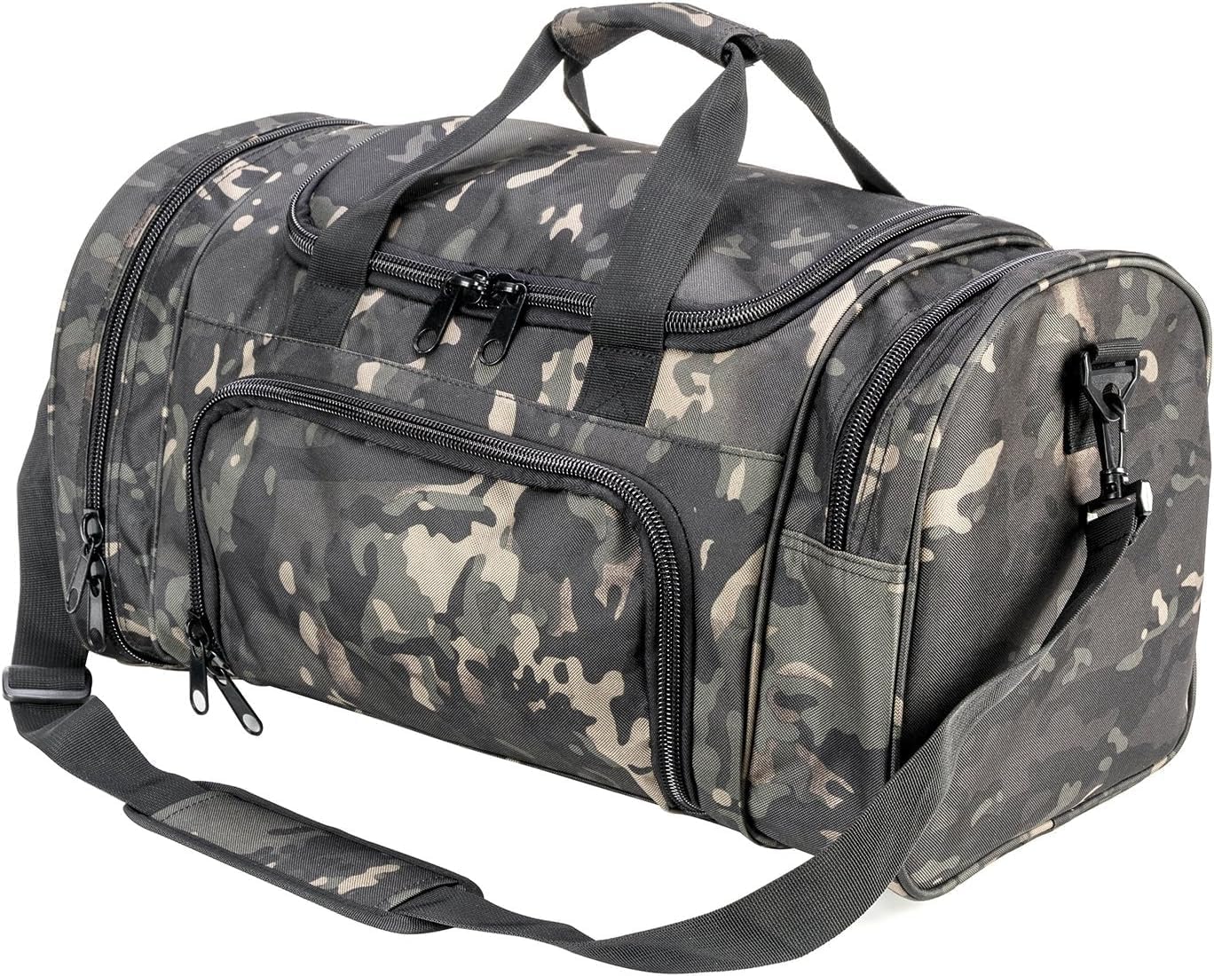 Tactical Duffle Bag with Shoe Compartment - Gym & Travel Gear for Men & Women