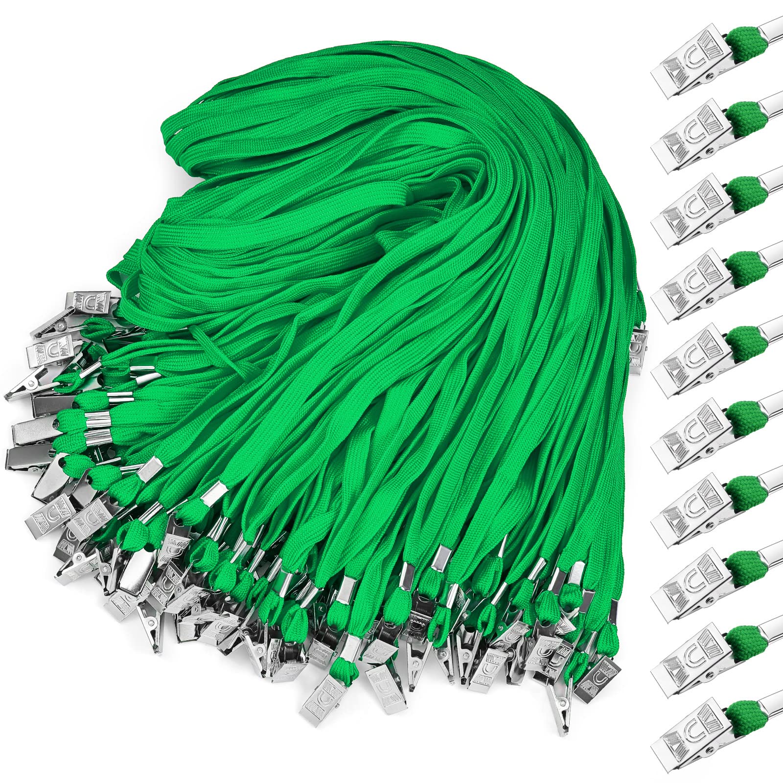 Marspark Bulk Lanyards with Swivel Hook for ID Cards - Office & Events