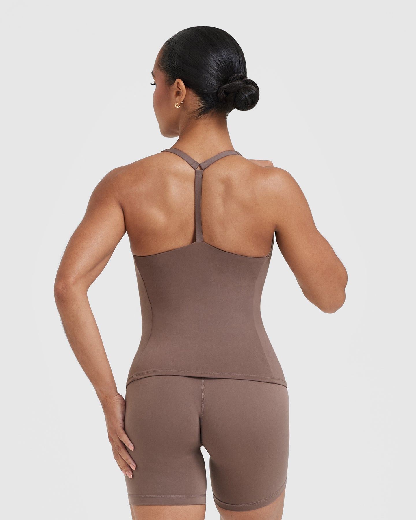 Timeless Square Neck Vest for Women - Cool Brown Color | Elegant Layering Piece for Fall & Winter Outfits | Perfect for Office, Casual & Date Nights