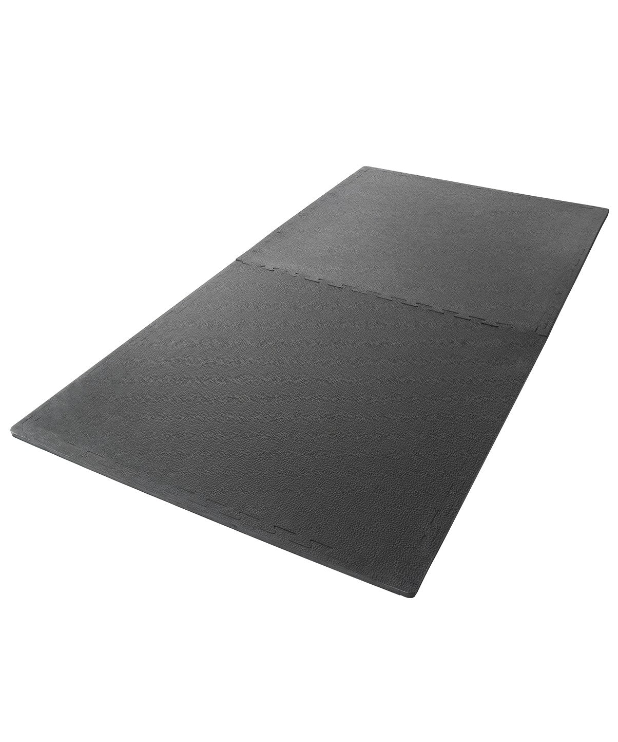 Interlocking Modular Gym Mat Set - 2 Tiles for Home Workouts, Yoga & Kids Play Area - Non-Slip Exercise Flooring for Fitness & Protection