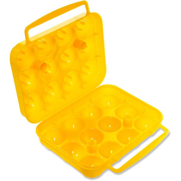 12 Egg Holder - Durable Plastic Egg Tray for Refrigerator Organization - Perfect for Kitchen Storage, Farm Fresh Eggs, and Breakfast Meal Prep