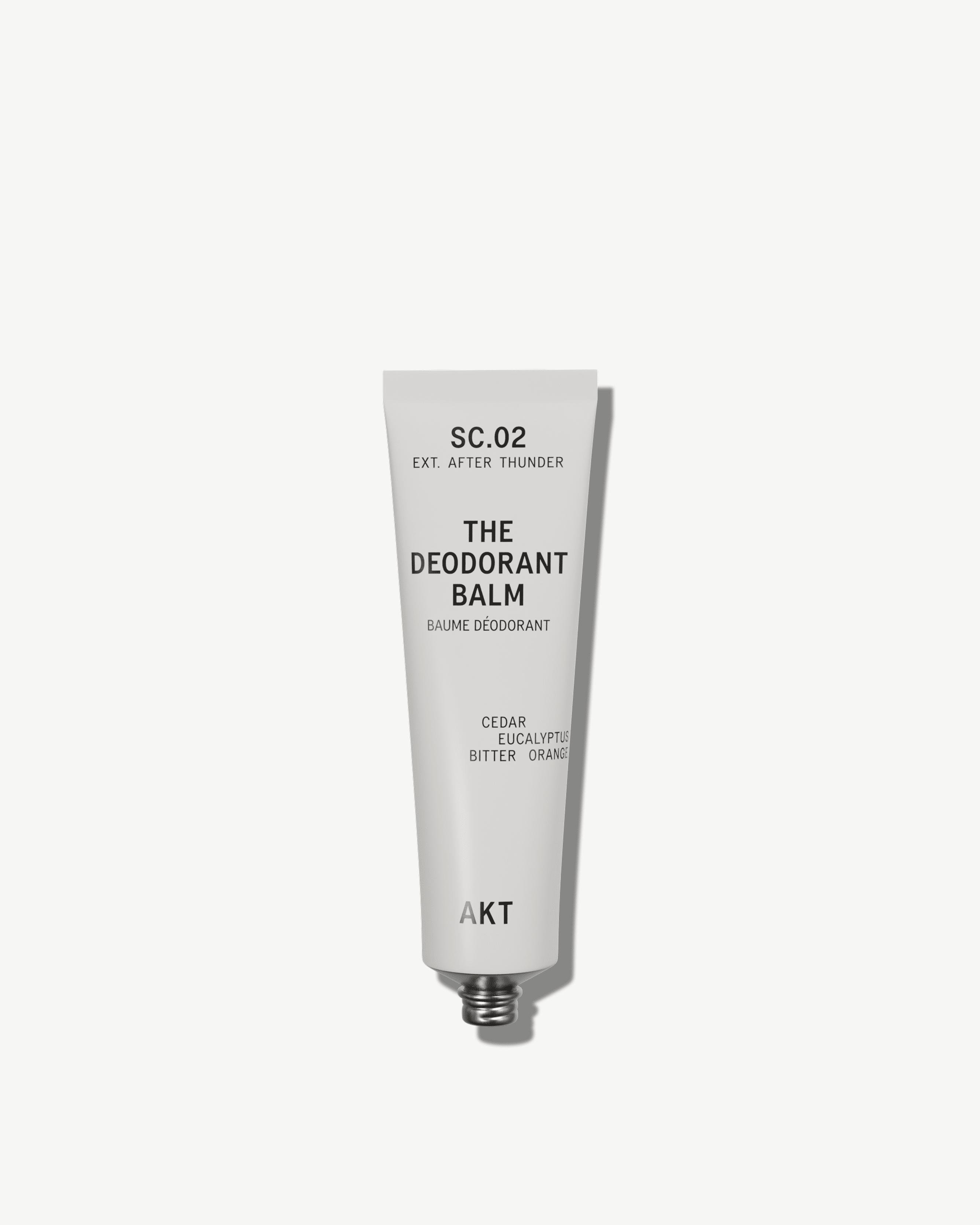 Natural Deodorant Balm SC.02 | Aluminum-Free & Long-Lasting | Fresh Scent for Men & Women | Perfect for Gym, Work & Outdoor Activities