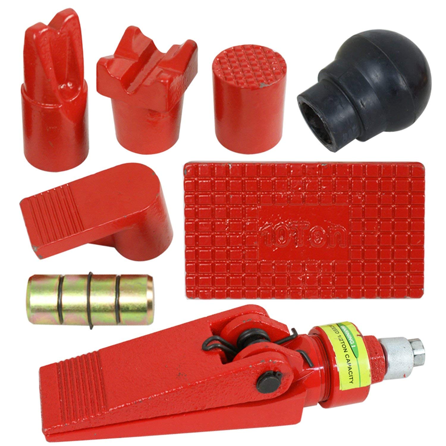 10 Ton Hydraulic Jack Body Frame Repair Kit - Heavy Duty Auto Shop Tool Lift Ram for Car Frame Straightening & Collision Repair - Perfect for Mechanics & DIY Auto Body Work