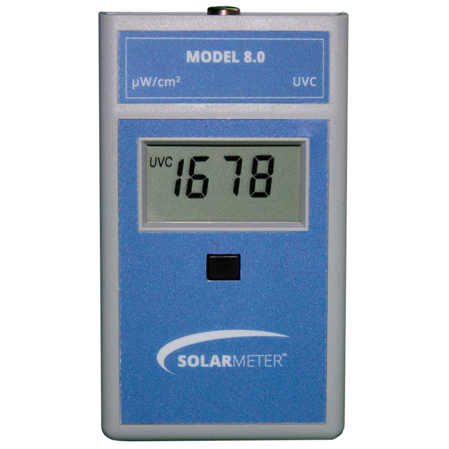 Model 8.0 UVC Lamp Meter - Handheld Digital UV Light Radiometer for Testing Bulbs, Equipment & UV Blocking Glasses (0-1999 μW/cm2) | Made in USA | Perfect for Home, Lab & Industrial UV Safety Checks