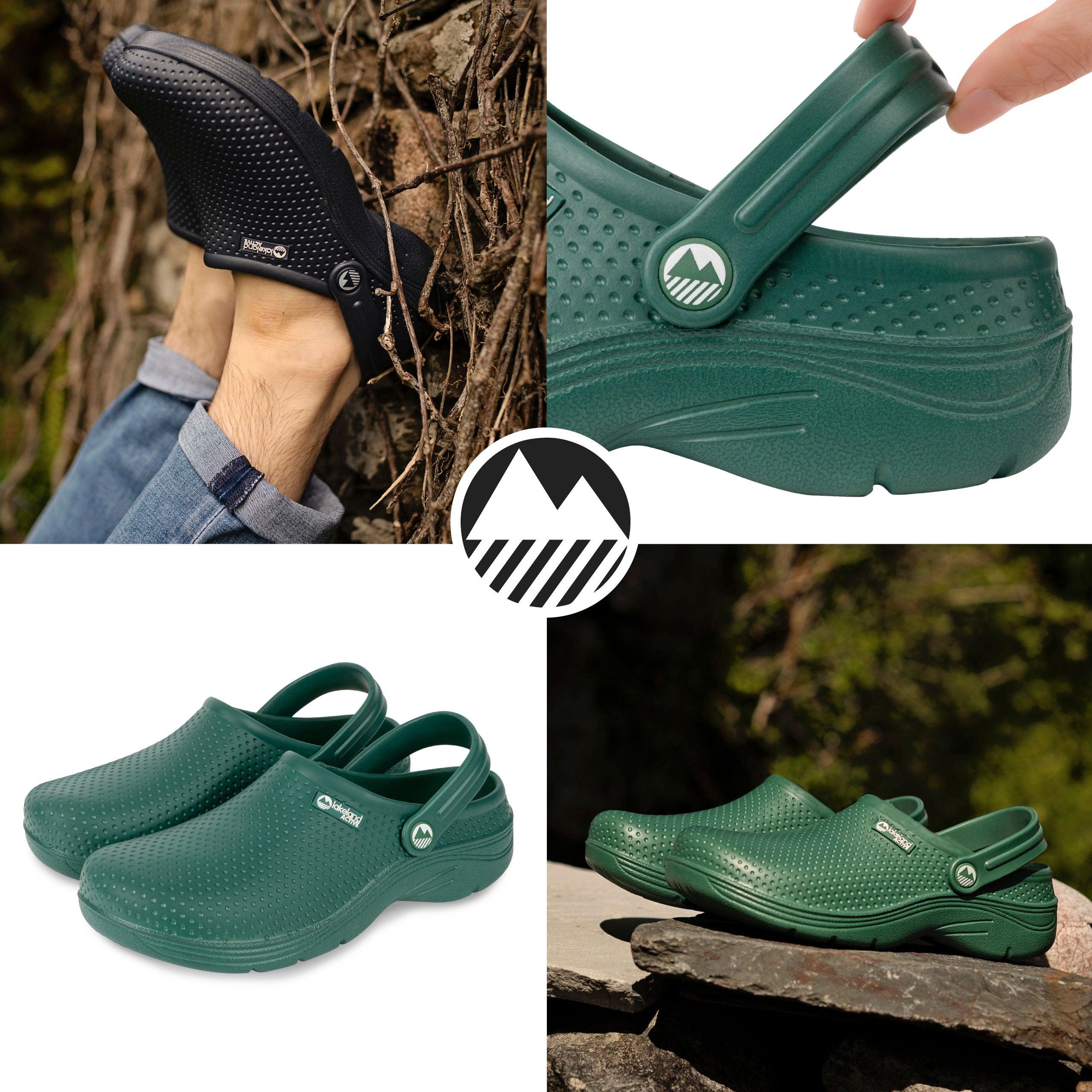 Men's Dockray Classic Garden Clogs - Comfortable Slip-Resistant Outdoor Shoes for Gardening, Yard Work & Beach Wear