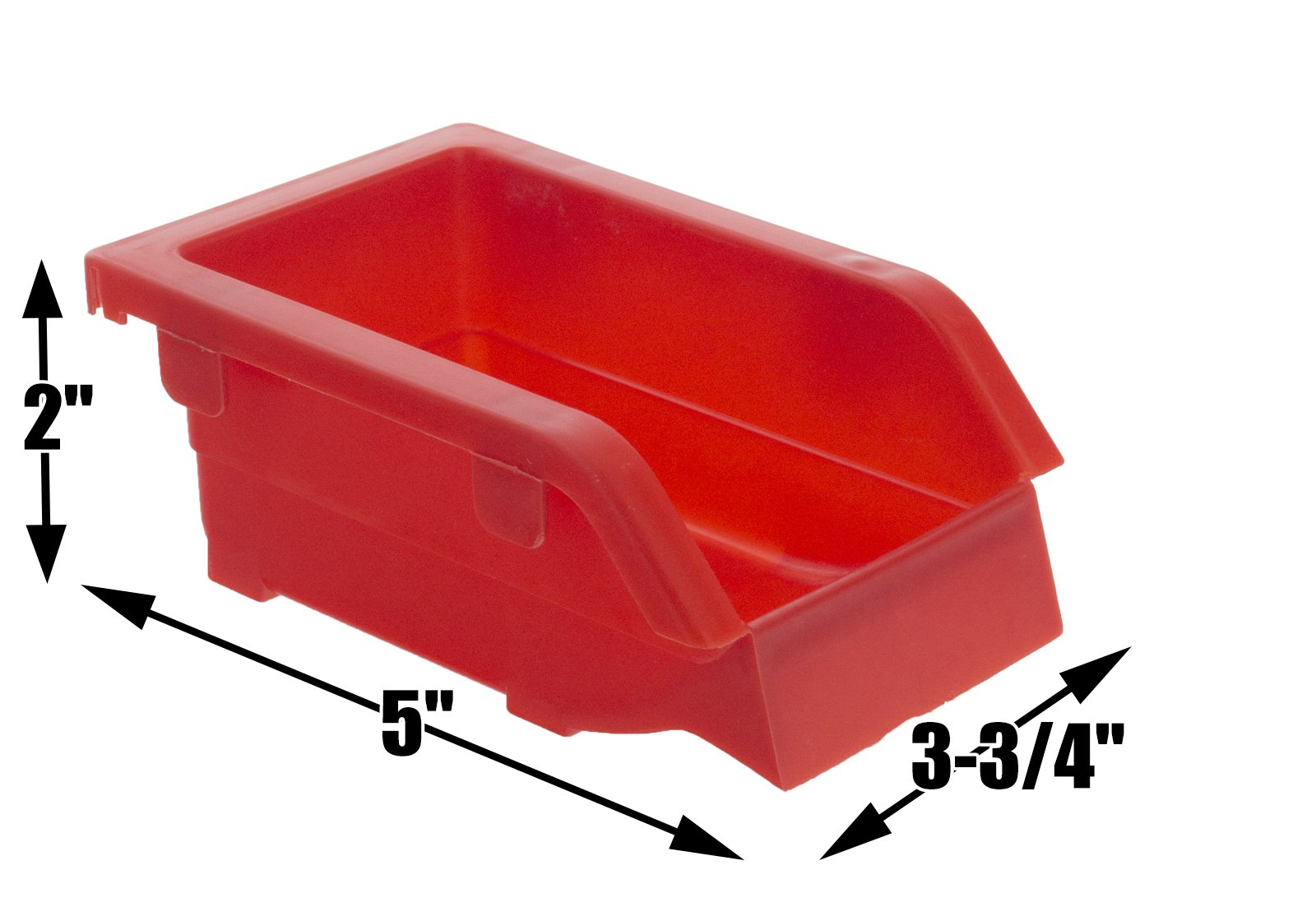 TLPB04 60-Part Plastic Storage Bins with Locking Wheels - Heavy Duty Organizer for Garage, Workshop & Home Storage | Perfect for Tools, Hardware & DIY Supplies