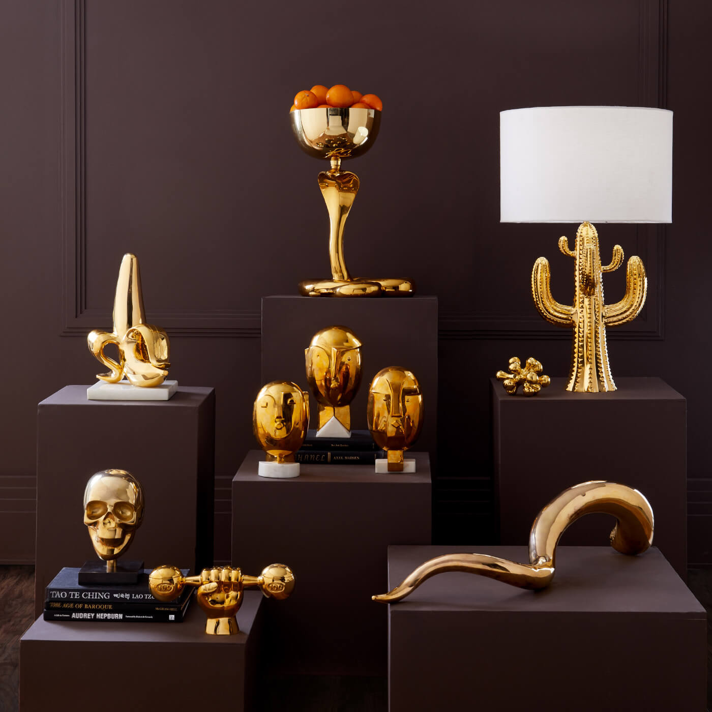 Premium Brass Orb Decorative Accent - Elegant Home & Office Decor for Shelf Displays, Table Centerpieces, and Feng Shui Arrangements
