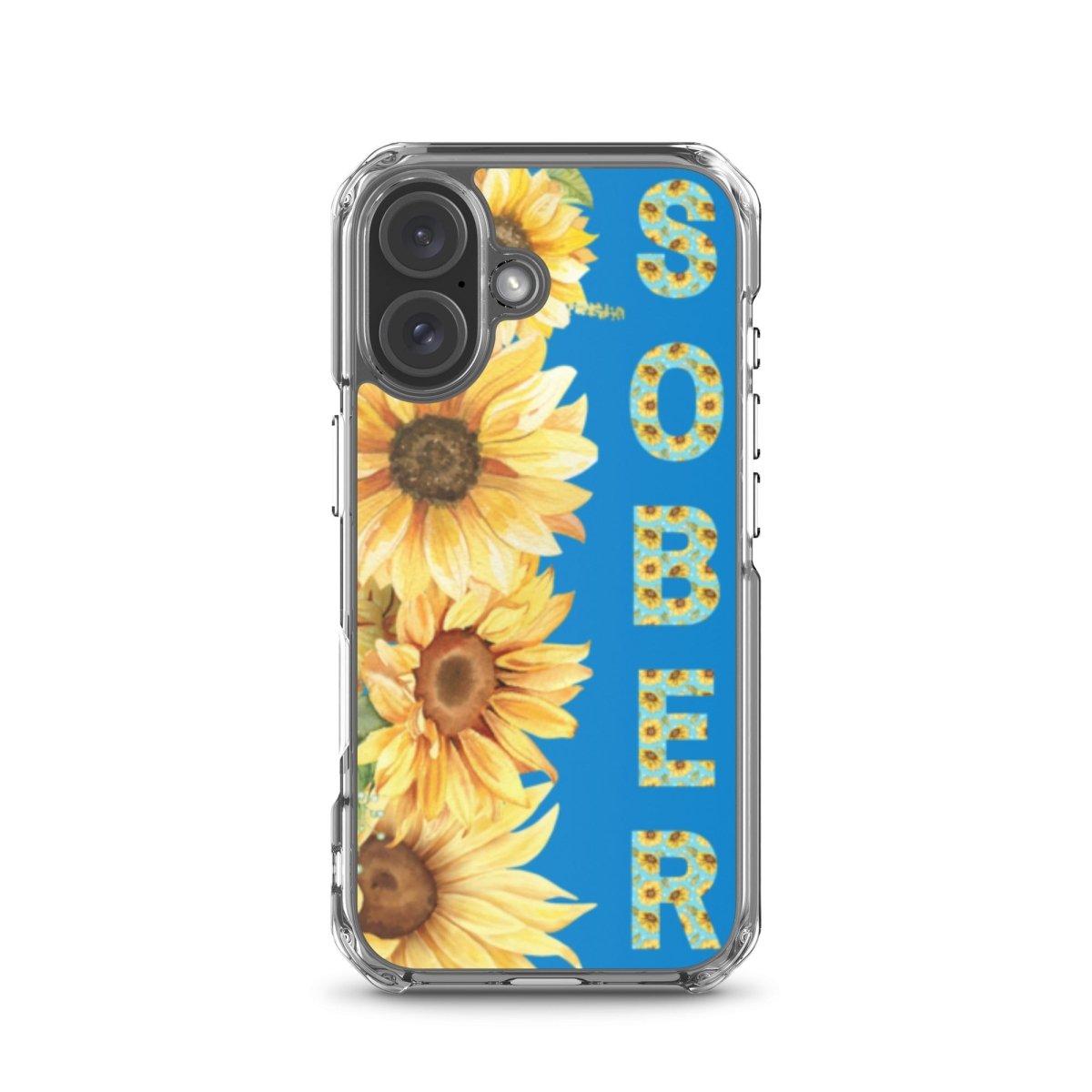 SOBER Sunflower iPhone Case with MagSafe® - Elegant Chinoiserie Floral Design for iPhone 13/14/15 Pro Max - Perfect for Everyday Use, Gift Giving & Travel Protection