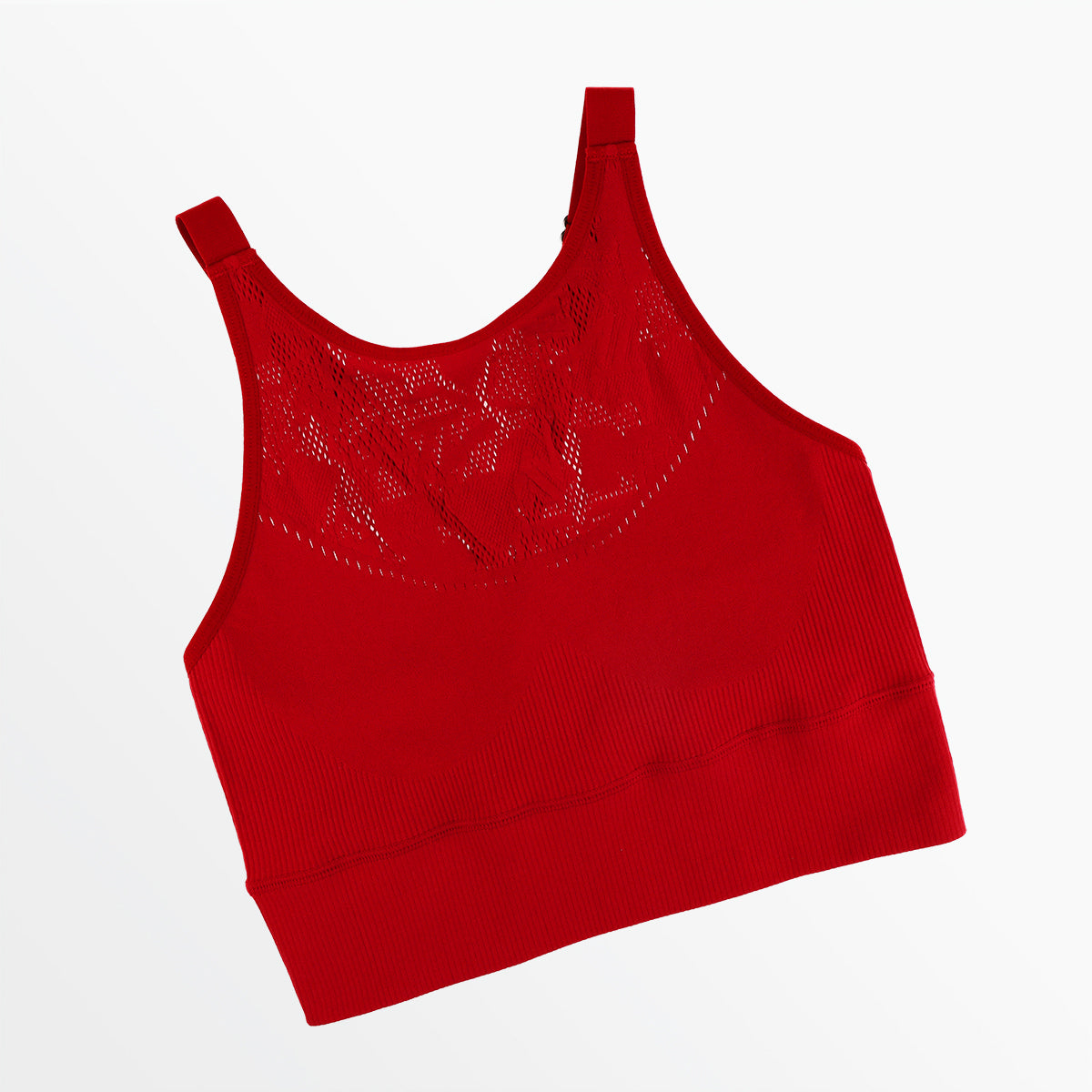 MTV Women's Sporty Sculpt Longline Seamless Bra - High Support Wireless Sports Bra for Yoga, Running & Gym Workouts