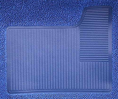 ACC Automotive Carpet Set for 1967-1969 Chevrolet Camaro - 2-Piece 80/20 Loop in Bright Blue (552) | Perfect for Classic Car Restoration & Interior Upgrade