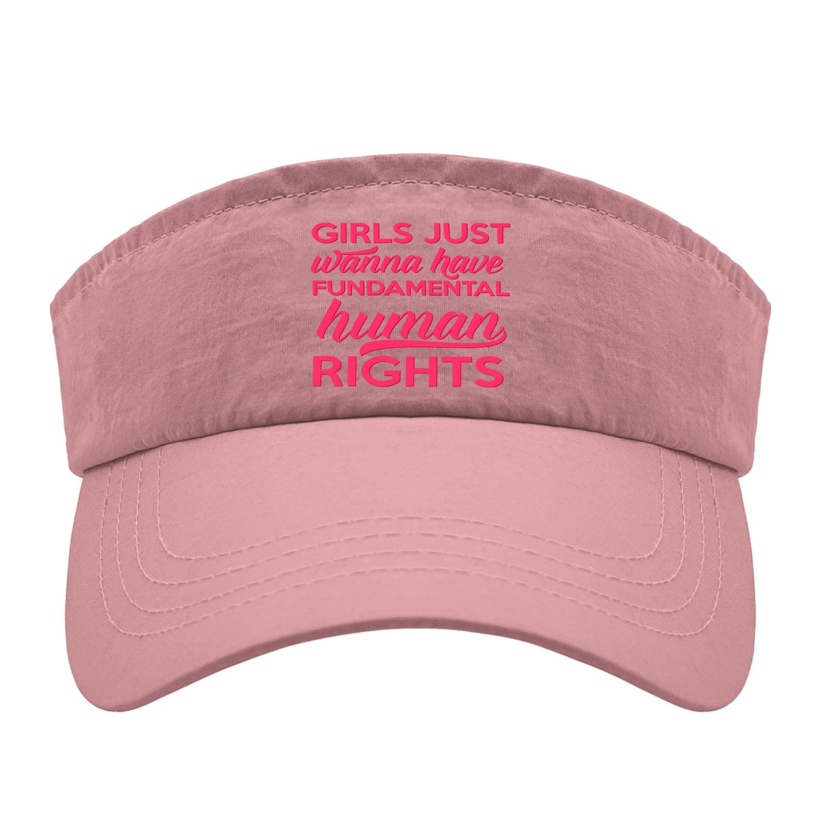 Women's Funny Baseball Cap & Sun Visor - Stylish UV Protection Hat for Outdoor Sports, Beach & Summer Activities - Pro-Choice Fashion Statement
