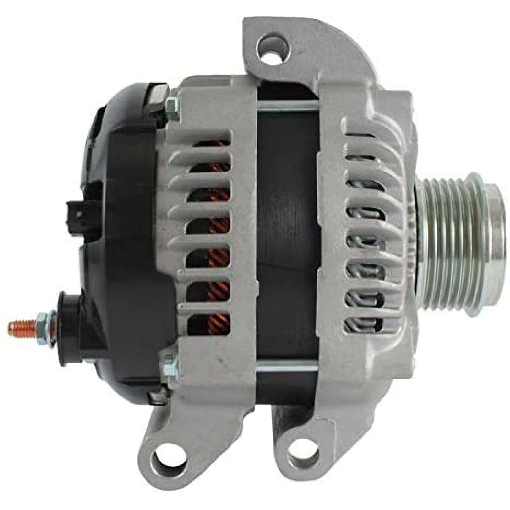 High-Performance Alternator for Dodge Challenger & Charger 2015-2018 | Compatible with 5.7L V8 HEMI Engine (Replaces OEM 4801834AB) | Reliable Power for Daily Driving & Performance Upgrades