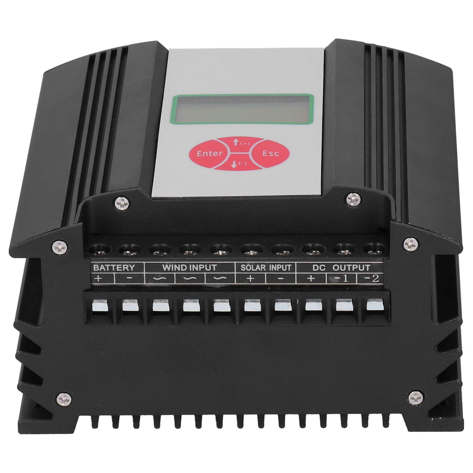Gransun 300W Wind and Solar Energy Controller - 12V DC High Performance LCD Display, Aluminum Alloy Generator for Outdoor & Home Use - Perfect for Off-Grid Power Systems, RV Camping, and Emergency Backup