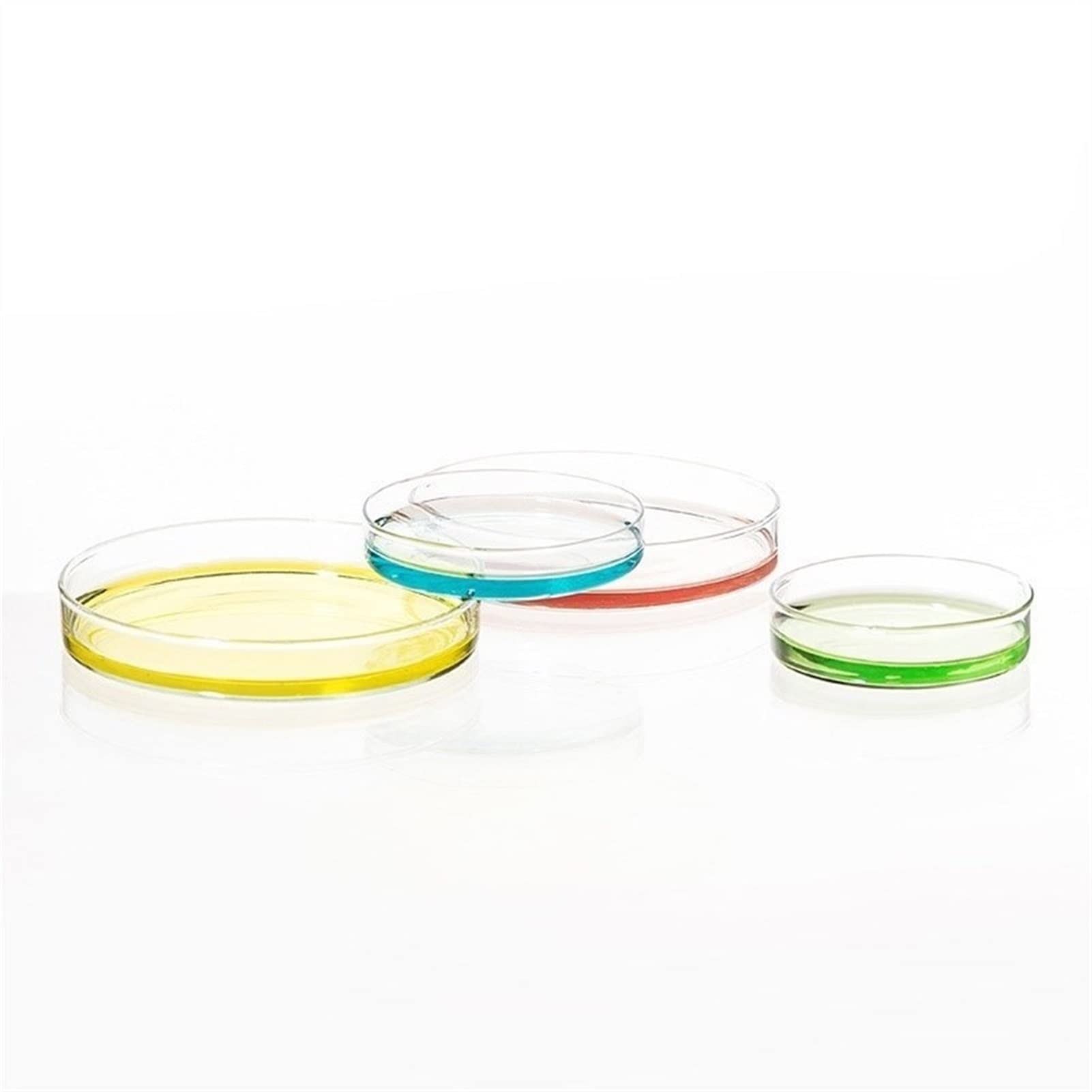 60mm Borosilicate Glass Petri Dishes with Lids - 10 Pack | 60x17mm Heat Resistant Lab Dishes for Bacterial Culture, Science Experiments & Microbiology Studies | Perfect for Laboratories, Schools & Research Facilities