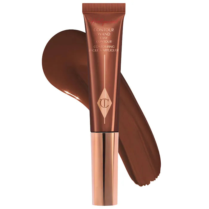Charlotte Tilbury Hollywood Contour Wand - Cream Bronzer & Highlighter Stick for Face Contouring | Buildable, Blendable Formula for Natural Glow | Perfect for Everyday Makeup & Special Occasions
