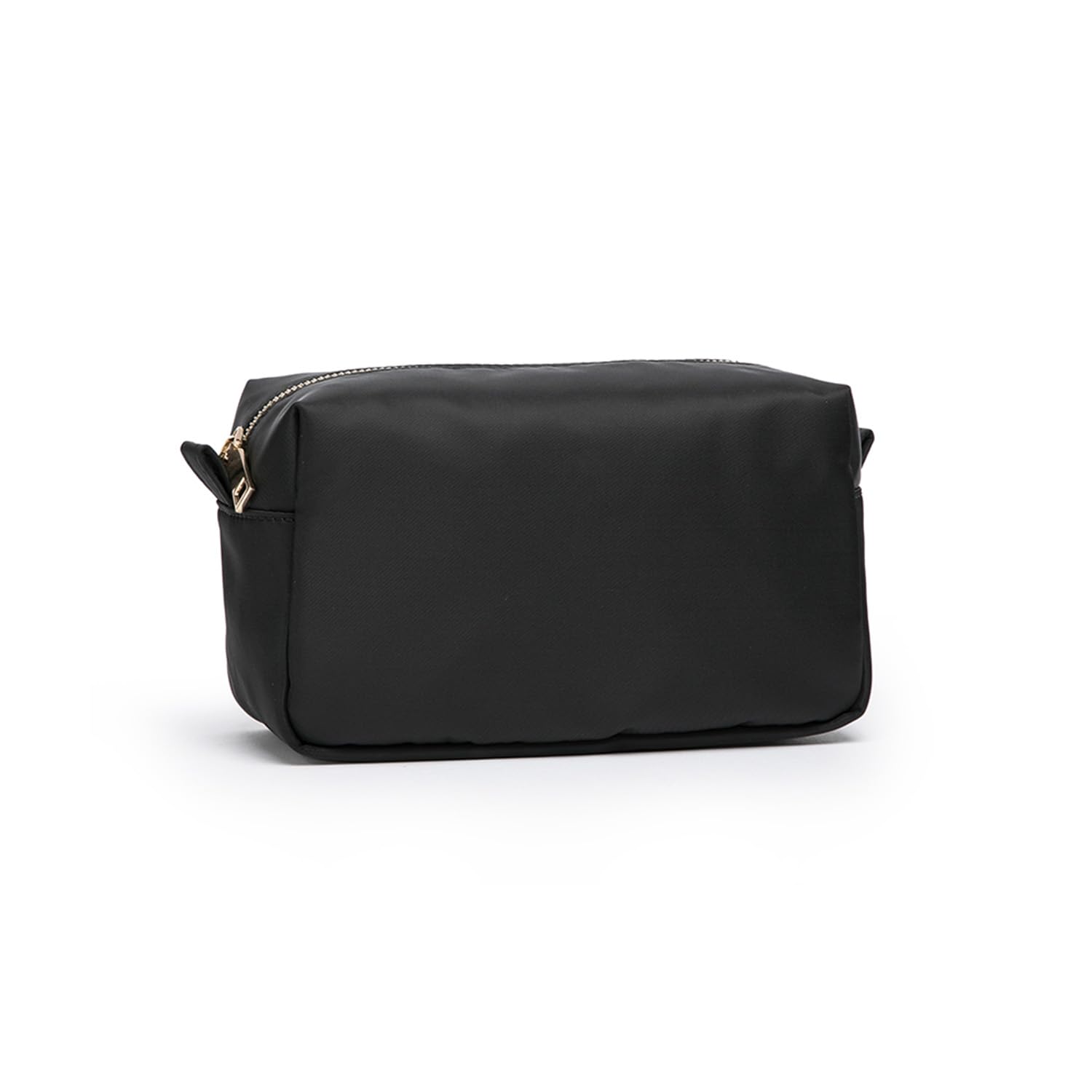 Lightweight Nylon Cosmetic Bag with Ring Clasp - Travel Makeup Organizer for Women, Perfect for Daily Use & Trips
