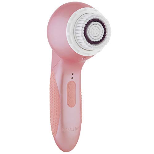 Michael Todd Beauty Soniclear Elite Facial Cleansing Brush - 6-Speed Rechargeable Face & Body Exfoliator for Deep Pore Cleaning - Perfect for Daily Skincare Routine & Spa-Like Home Treatments