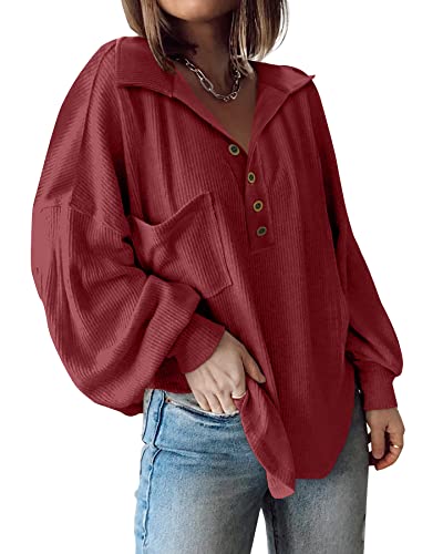 Turndown Wine Red