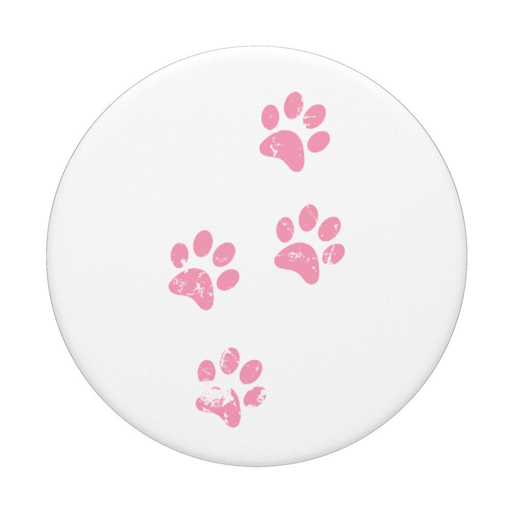 Pink Cat Paw Phone Stand Holder - Cute & Durable Phone Dock for Desk, Car, Bedside - Perfect for Watching Videos, Gaming, and Video Calls