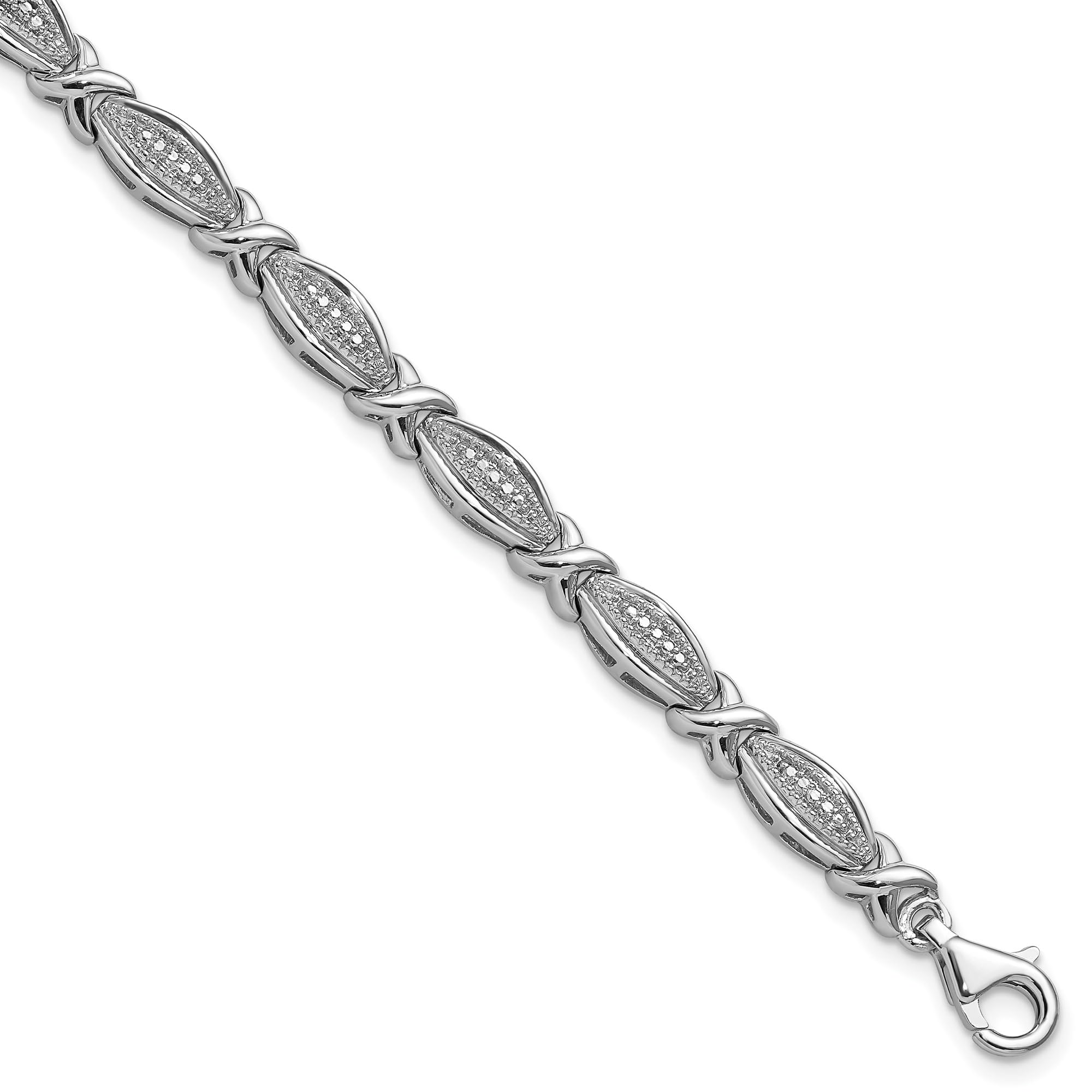 925 Sterling Silver Diamond Tennis Bracelet for Women - Dainty & Elegant Jewelry Gift for Anniversary, Birthday & Special Occasions