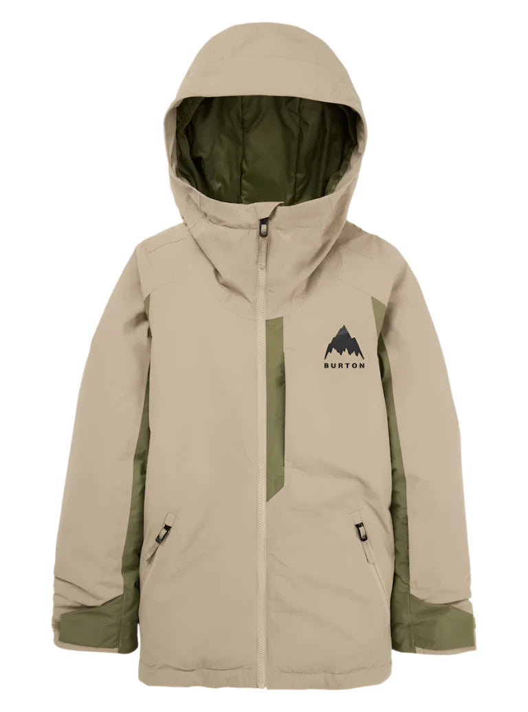 Burton Junior's Hillslope Insulated Jacket 2025 - Waterproof Winter Coat for Kids & Teens - Warm Snow Jacket for Skiing, Snowboarding & Outdoor Activities